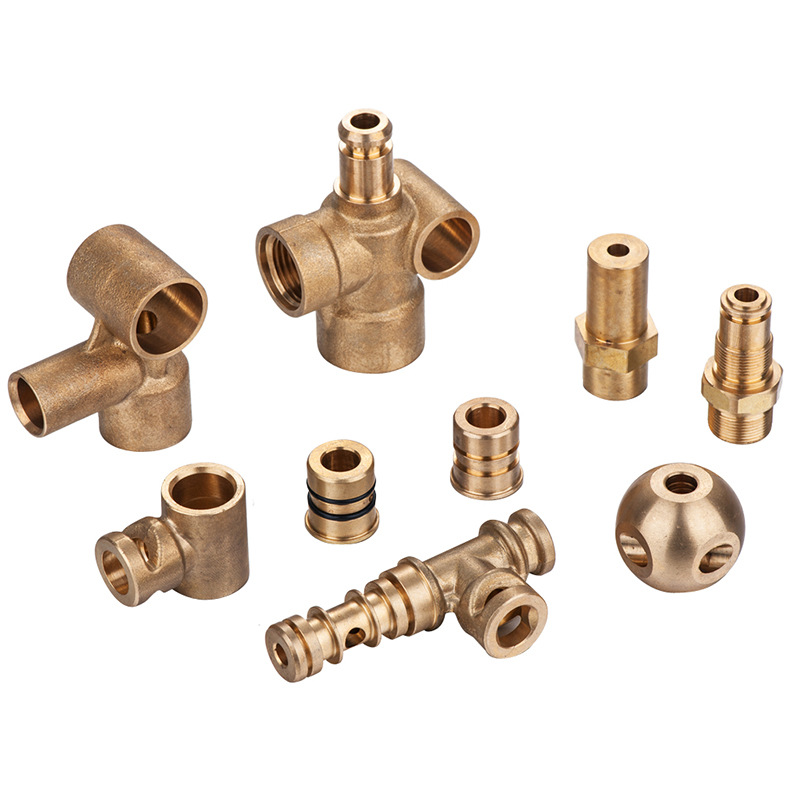 cnc lathe turning milling machining metal aluminum copper brass parts - Air compressor parts - 1