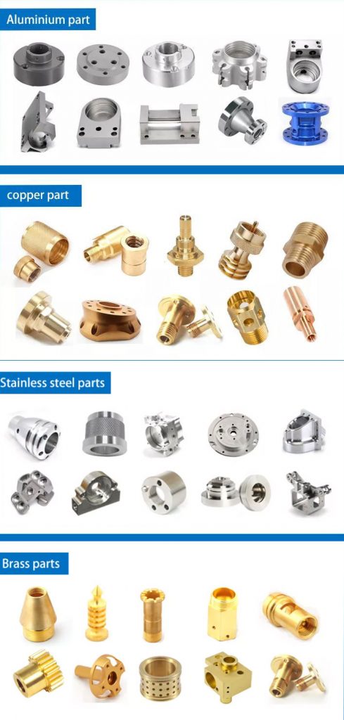 cnc lathe turning milling machining metal aluminum copper brass parts - Air compressor parts - 2