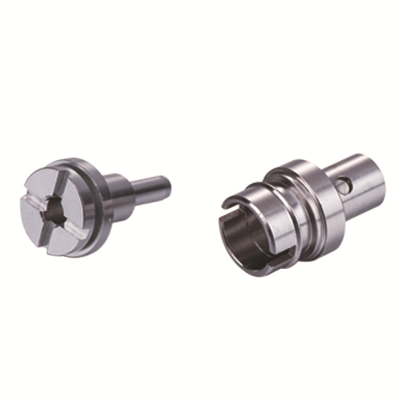 stainless steel precision shaft core long axis knurled shaft parts - Stainless steel parts - 4